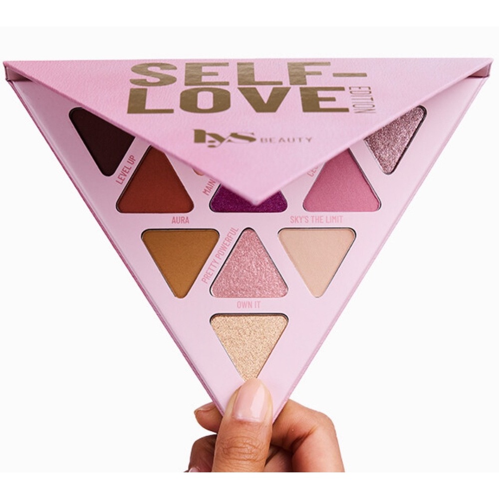 LYS Beauty Eyeshadow Palette Self-Love Edition Pink OS Glam Vegan Clean Beauty